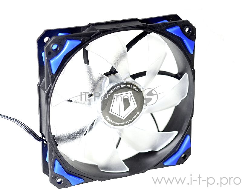 Вентилятор ID-Cooling PL-12025-B Blue LED/PWM