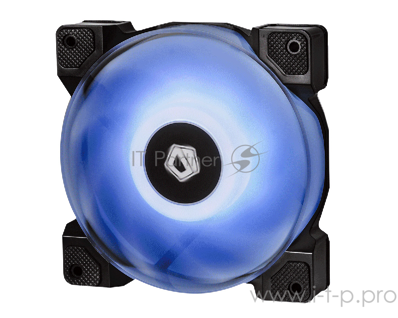 Вентилятор ID-COOLING DF-12025-RGB TRIO (3 in 1) 120x120x25мм (20шт./кор, Пульт управления, PWM, Lo