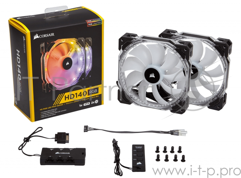 Вентилятор HD140 RGB CO-9050069-WW , RTL {10}