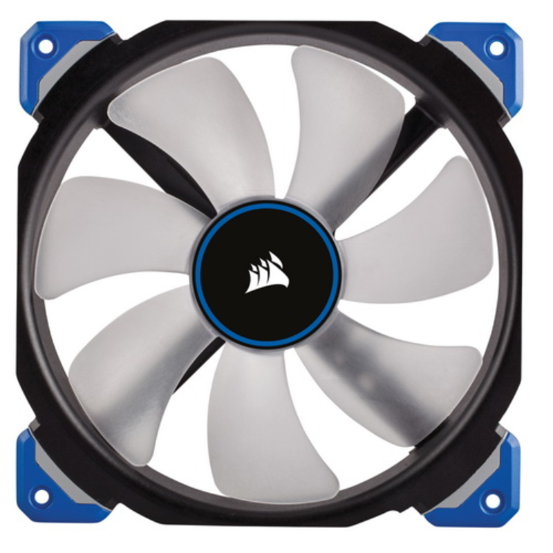 Вентилятор Corsair ML140 PRO LED Blue 140mm Premium Magnetic Levitation Fan (CO-9050048-WW), RTL