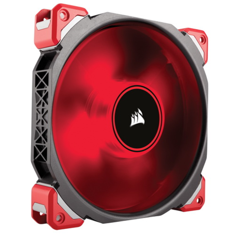 Вентилятор Corsair ML140 PRO LED Red 140mm Premium Magnetic Levitation Fan (CO-9050047-WW), RTL
