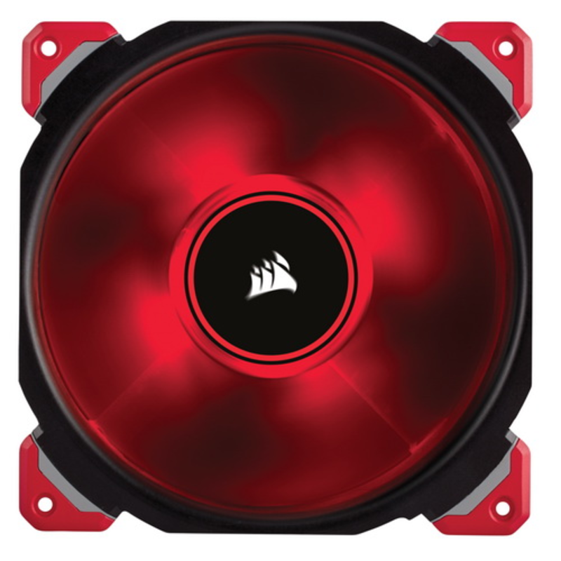 Вентилятор Corsair ML140 PRO LED Red 140mm Premium Magnetic Levitation Fan (CO-9050047-WW), RTL