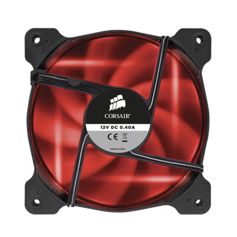 Вентилятор Corsair Air Series AF120 LED Red Quiet Edition High Airflow Fan 120mm CO-9050015-RLED RTL