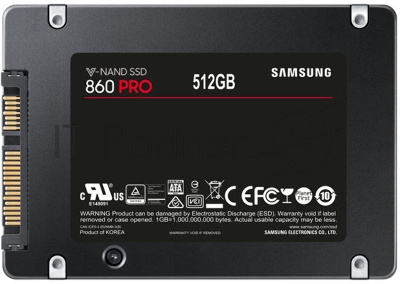 SSD диск 512ГБ 2.5 Samsung 860 PRO MZ-76P512BW (SATA III)