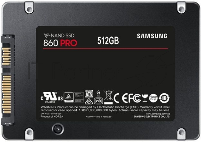SSD диск 512ГБ 2.5 Samsung 860 PRO MZ-76P512BW (SATA III)