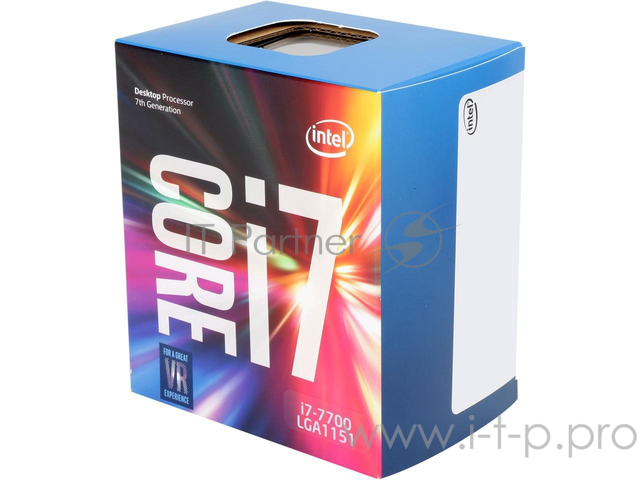 Процессор Intel® Core™ i7-7700 Soc-1151 BOX (BX80677I77700 S R338) (3.6GHz/Intel HD Graphics 530)