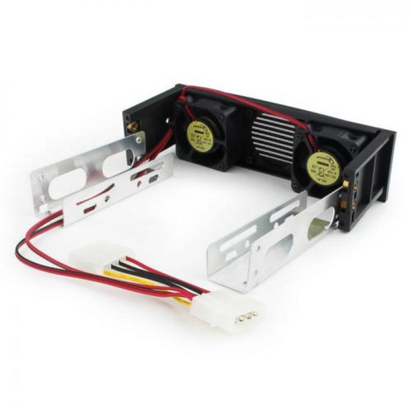 Система охлаждения жесткого диска Gembird HD-A1 в отсек 5.25, 2 вент.