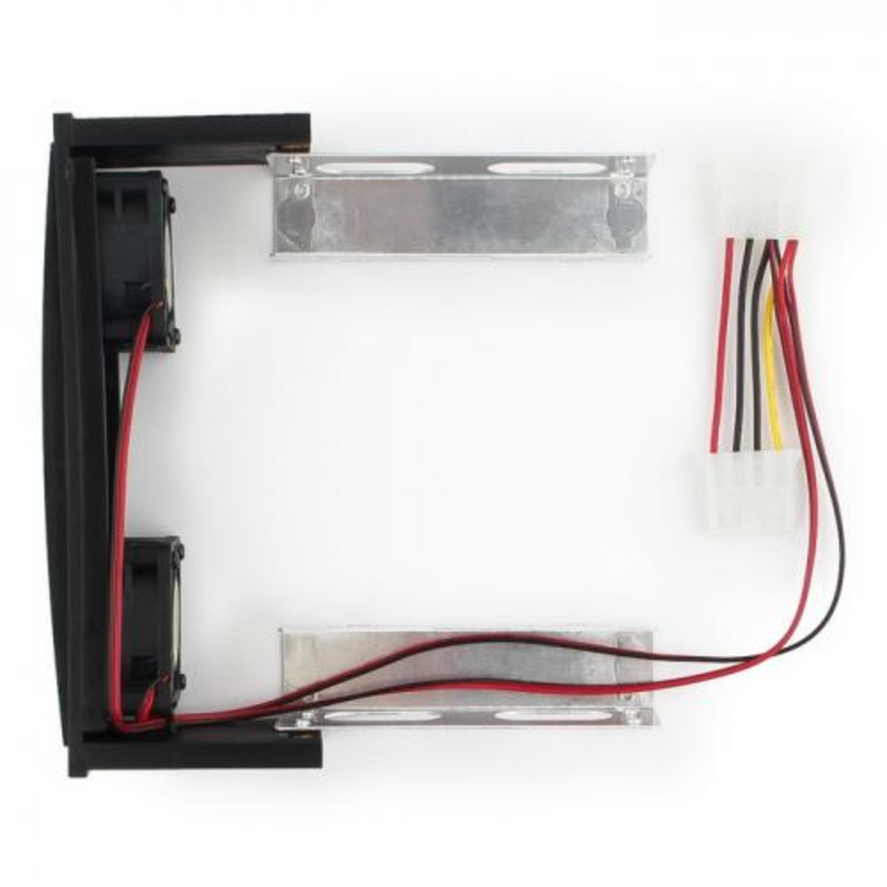 Система охлаждения жесткого диска Gembird HD-A1 в отсек 5.25, 2 вент.