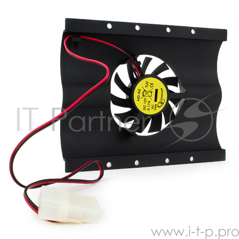 Система охлаждения жесткого диска Gembird HD-A2 1 вент., подшипник