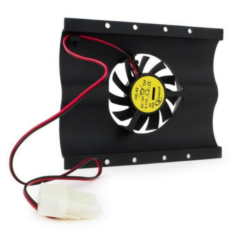 Система охлаждения жесткого диска Gembird HD-A2 1 вент., подшипник