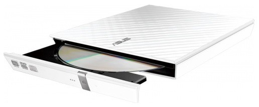 Привод внешний DVD-RW Asus SDRW-08D2S-U белый USB RTL