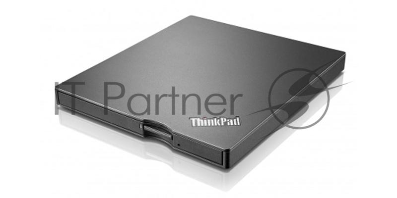 Привод DVD-RW Lenovo UltraSlim USB DVD Burner черный USB ultra slim внешний