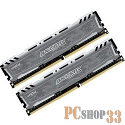 Модуль памяти 2x8ГБ DDR4 SDRAM Crucial Ballistix Sport BLS2C8G4D240FSB (PC19200, 2400МГц, CL16)