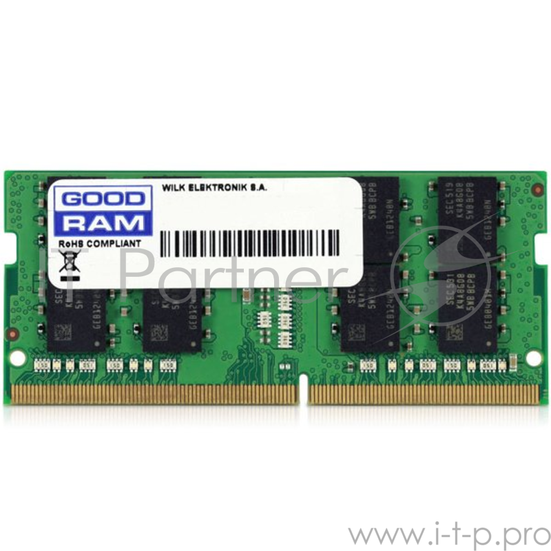 Память SO-DIMM DDR4 GOODRAM 8Gb 2133MHz (GR2133S464L15S/8G)