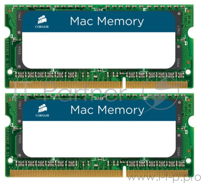 Память SO-DIMM DDR3 CORSAIR 2x8Gb 1333MHz CMSA16GX3M2A1333C9 RTL PC3-10600 CL9 204-pin 1.5В