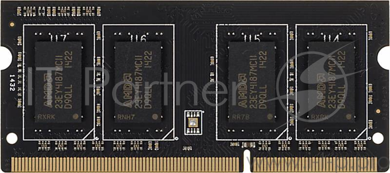 Память SO-DIMM DDR3 AMD 2Gb 1600MHz R532G1601S1S-UO OEM PC3-12800 CL11 204-pin 1.5В