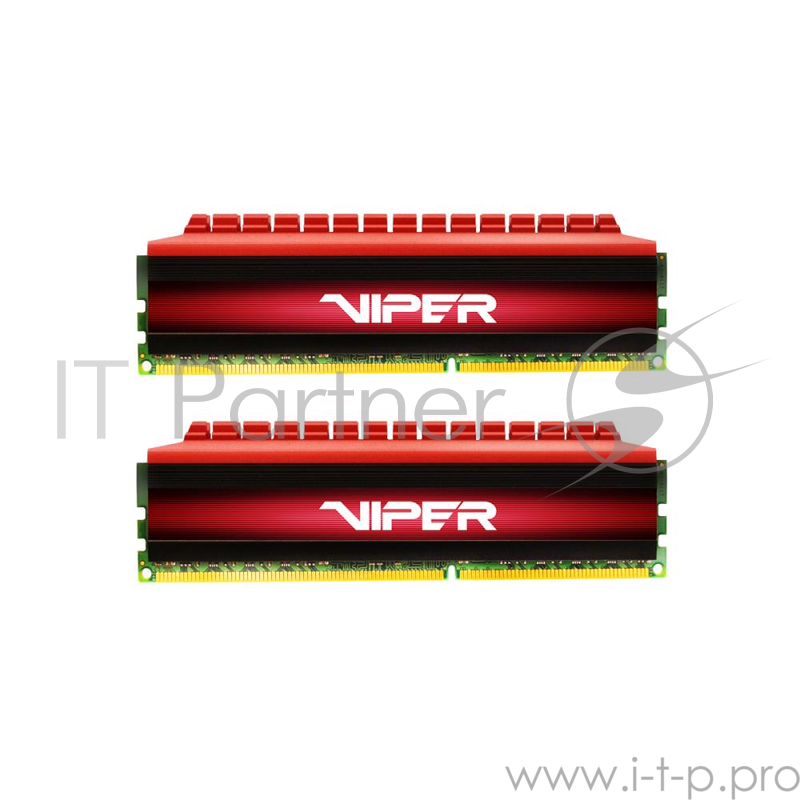 Память DDR4 PATRIOT 16Gb 2x8GB (pc-27200) 3400MHz Viper4 CL16 Red PV416G340C6K