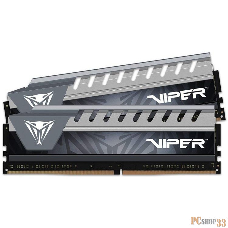Память DDR4 PATRIOT 16Gb 2x8GB (pc-21300) 2666MHz Viper4 Elite CL16 Grey PVE416G266C6KGY