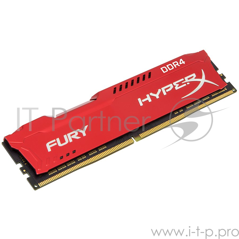 Память DDR4 KINGSTON 16GB 2933MHz CL17 DIMM HyperX FURY Red