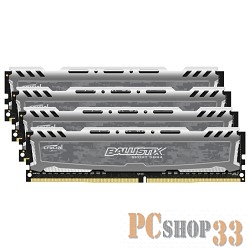 Память DDR4 Crucial 4x4Gb 2400MHz BLS4C4G4D240FSB RTL PC4-19200 CL16 DIMM 288-pin 1.2В kit