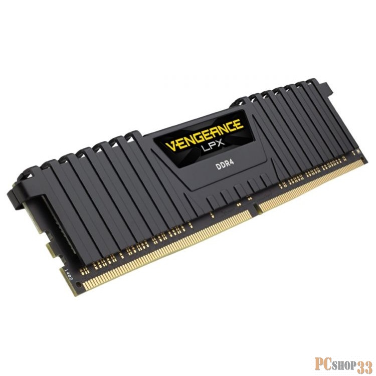 Память DDR4 CORSAIR 8Gb 3000MHz CMK8GX4M1D3000C16 RTL PC4-24000 CL16 DIMM 288-pin 1.2В
