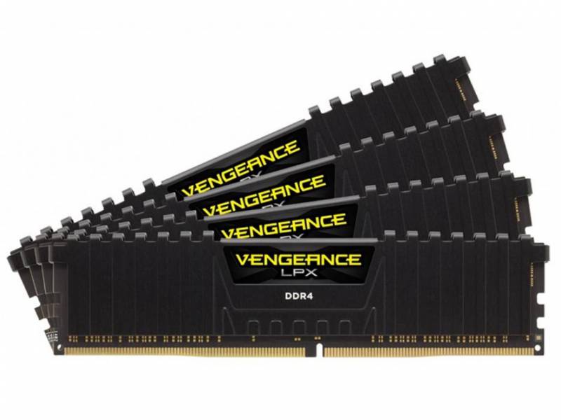 Память DDR4 CORSAIR 4x16Gb 2400MHz CMK64GX4M4A2400C14 RTL PC4-19200 CL14 DIMM 288-pin 1.2В