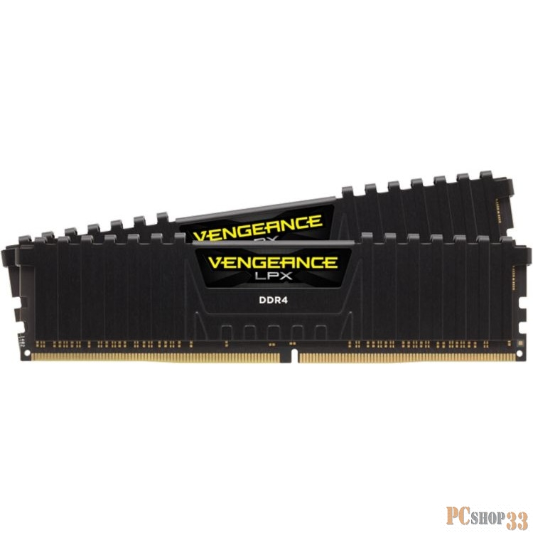 Память DDR4 CORSAIR 2x8Gb 2666MHz CMK16GX4M2Z2666C16 RTL PC4-21300 CL16 DIMM 288-pin 1.2В