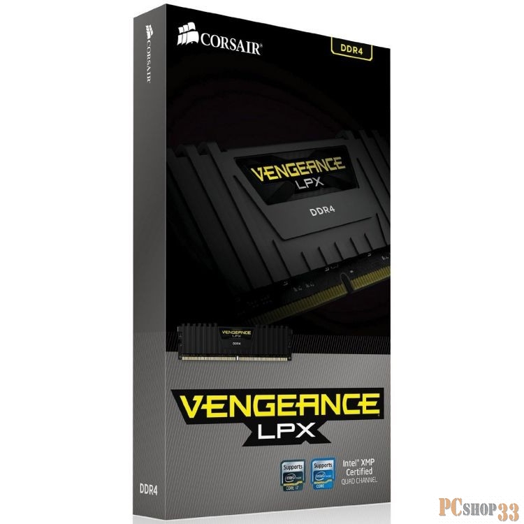 Память DDR4 CORSAIR 2x16Gb 2400MHz CMK32GX4M2Z2400C16 RTL PC4-19200 CL16 DIMM 288-pin 1.2В