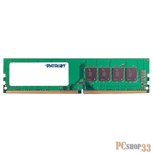 Память DDR4 4Gb 2666MHz Patriot PSD44G266682 RTL PC4-19200 CL19 DIMM 288-pin 1.2В