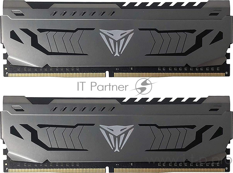 Память DDR4 16Gb 2x8GB (pc-33000) 4133MHz Patriot Viper Steel CL19 1Gx8 SR Samsing chips PVS416G413C