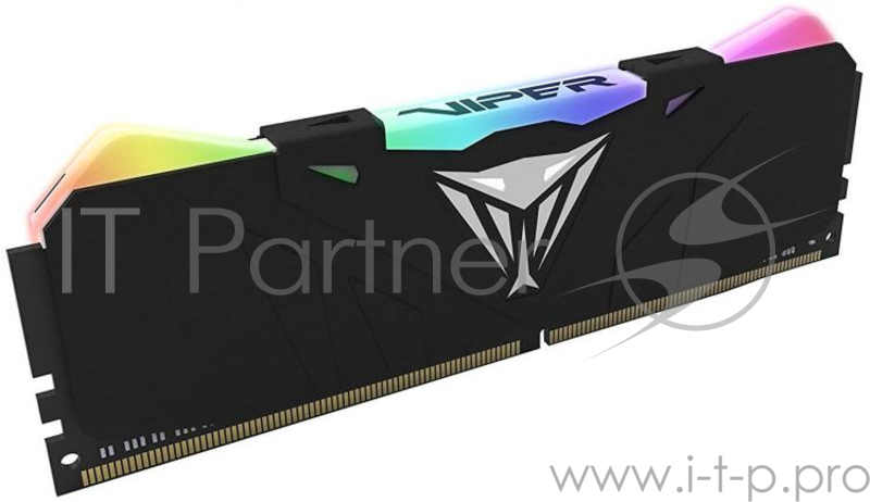 Память DDR4 16Gb 2x8GB (pc-33000) 4133MHz Patriot Viper4 Black CL19 LED RGB PVR416G413C9K