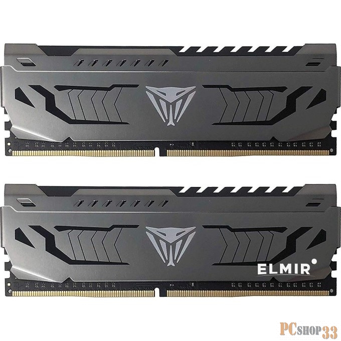 Память DDR4 16Gb 2x8GB (pc-30900) 3866MHz Patriot Viper Steel CL18 1Gx8 SR PVS416G386C8K