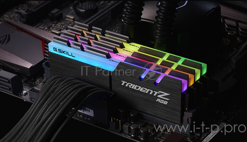 Модуль памяти DDR4 G.SKILL TRIDENT Z RGB 32GB (4x8GB kit) 3200MHz CL16 PC4-25600 1.35V / F4-3200C16Q