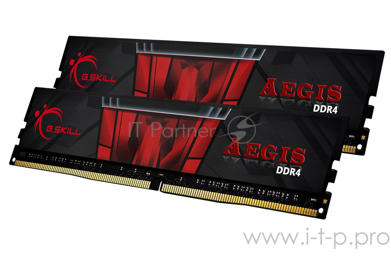 Модуль памяти DDR4 G.SKILL AEGIS 32GB (2x16GB kit) 3000MHz CL16 PC4-24000 1.35V / F4-3000C16D-32GISB
