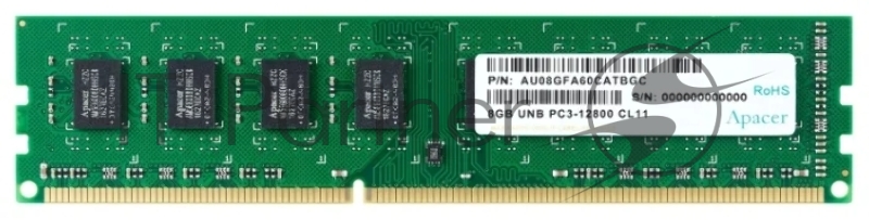 Память DDR3 Apacer 8Gb 1600MHz AU08GFA60CATBGC