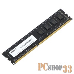 Память DDR3 AMD 4Gb 1333MHz R334G1339U1S-UO OEM PC3-10600 CL9 DIMM 240-pin 1.5В
