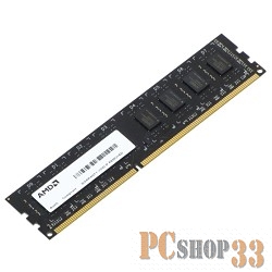 Память DDR3 AMD 4Gb 1600MHz (R534G1601U1S-UO) Entertainment Series, Black, Bulk