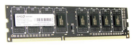 Память DDR3 AMD 4Gb 1600MHz R534G1601U1S-UO/2S-UO OEM PC3-12800 CL11 DIMM 240-pin