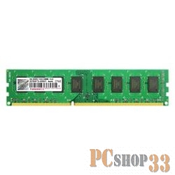 Модуль памяти Transcend 8GB U-DIMM DDR3, 1333МГц, 2Rx8, 1.5V