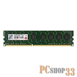 Модуль памяти Transcend 2GB U-DIMM DDR3, 1600МГц, 1Rx8, 1.5V