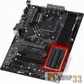 Мат. плата ASRock B450 GAMING K4 SAM4, AMD B450, 4xDDR4, 2xPCI-Ex16, 4xPCI-Ex1, DP, D-SUB, HDMI, SA