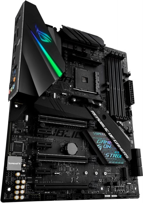 ASUS ROG STRIX X470-F GAMING , Socket AM4, X470, 4*DDR4, SLI+CrossFireX, HDMI+DP, SATA3 + RAID, Audi