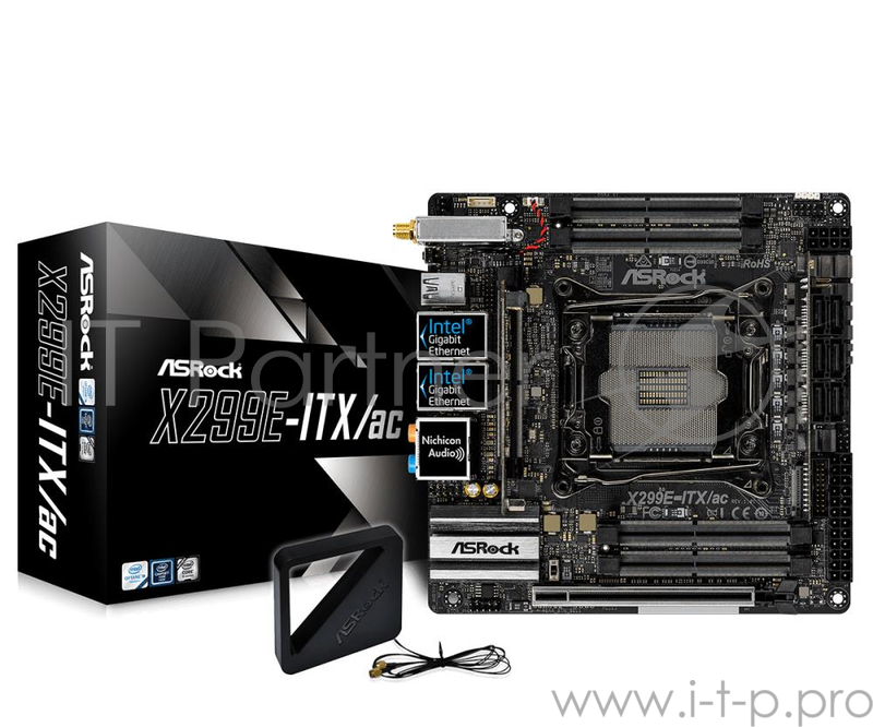 Материнская плата X299 S2066 MITX X299E-ITX/AC ASROCK