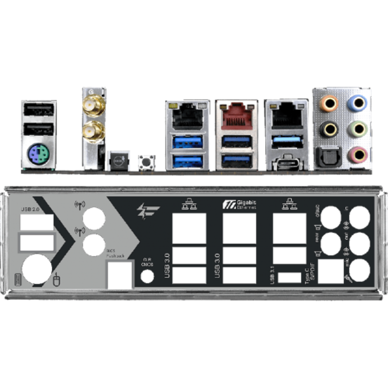 Материнская плата ASRock Fatal1ty X299 Professional Gaming i9 XE Socket 2066, Intel X299, 8xDDR-4, 7.1CH, 2x1000 Мбит/с, 10000 Мбит/с, ATX, Retail