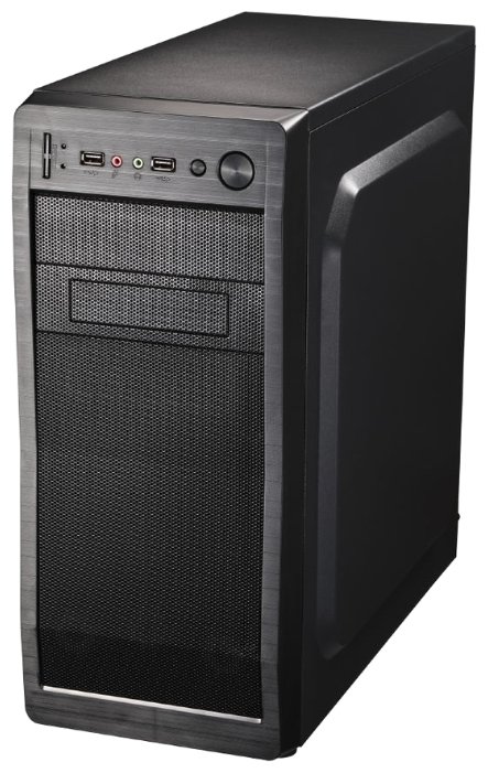 Корпус Formula FG-310 черный 500W ATX 1x80mm 1xUSB2.0 1xUSB3.0 audio