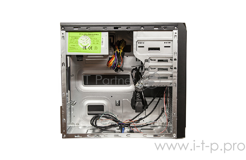 Корпус DELUX MN301 (mATX, БП 400W) черный