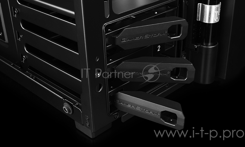 Корпус Deepcool ARK 90MC без БП, большое боковое окно, черный, установлена 280 система водяного