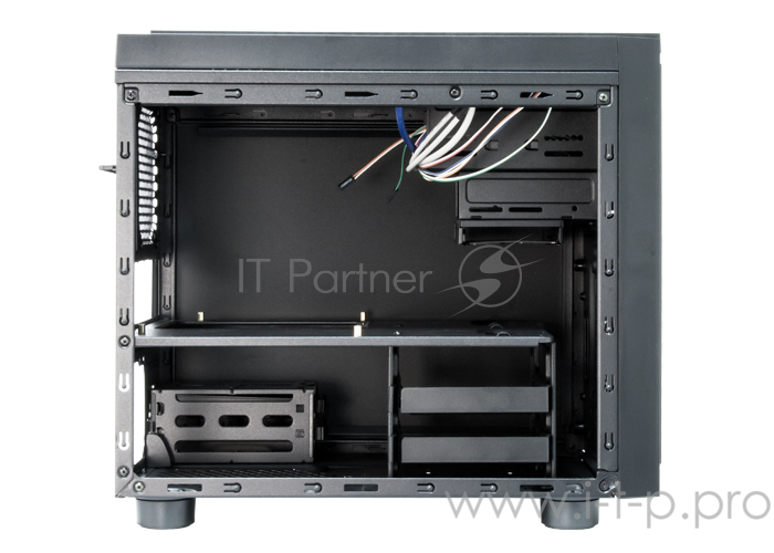 Корпус CHIEFTEC CUBE CI-01B-OP без БП, черный, mATX