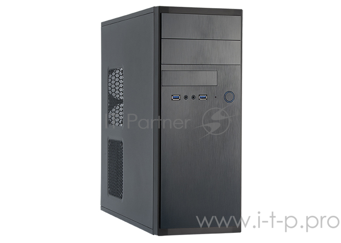 Корпус CHIEFTEC ELOX HQ-01B-OP без БП, черный, ATX