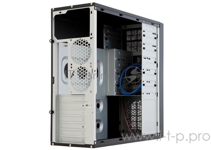 Корпус CHIEFTEC ELOX HQ-01B-OP без БП, черный, ATX